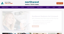 Desktop Screenshot of northwestdrivingschool.com